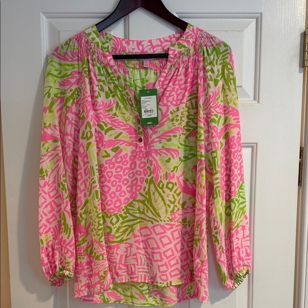Lilly Pulitzer Elsa Top Blouse